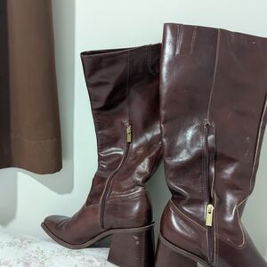 Vince Camuto Brown Heeled Boots